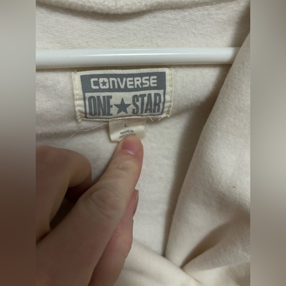 NWOT Converse One Star zip up - Picture 2 of 3